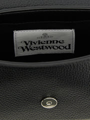 Vivienne Westwood Black Polyethylene Shoulder Bag