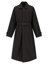 SSSTEIN Black Polyester Coat