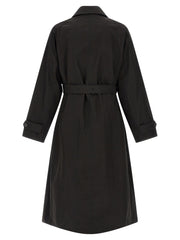 SSSTEIN Black Polyester Coat