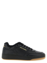 Saint Laurent Black Calfskin Low Top Sneakers