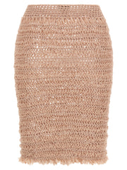 ALLIS Multicolor Polyester Midi Skirt