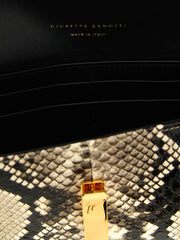 Giuseppe Zanotti Multicolor Snake Skin Clutch Bag