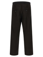 Namacheko Black Cotton Casual Pants - L