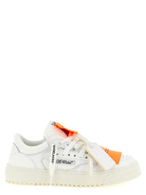 Off-White White Calfskin Athletic Sneakers