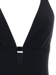 Eres Black Polyamide One-Piece Swimsuit