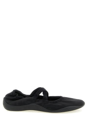 Balenciaga Black Polyester Ballet Flats