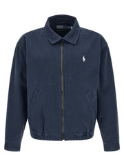 Polo Ralph Lauren Blue Cotton Full-Length Jacket - XXL
