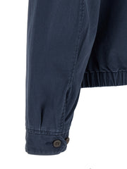 Polo Ralph Lauren Blue Cotton Full-Length Jacket - XXL