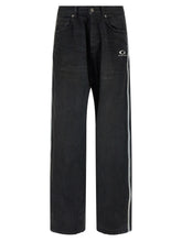 Balenciaga Black Cotton Flared Jeans