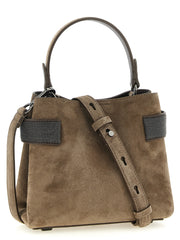 Brunello Cucinelli Brown Calfskin Handbag