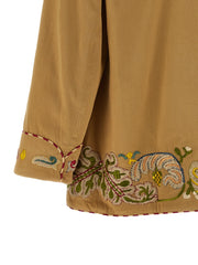 BODE Beige Cotton Blazer