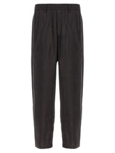 SSSTEIN Brown Silk Athletic Pants