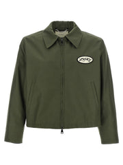 SECOND/LAYER Bicolor Polyester Full-Length Jacket
