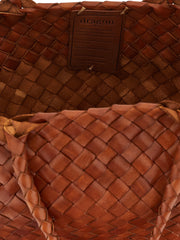 Dragon Diffusion Brown Calfskin Handbag