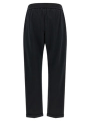 Brunello Cucinelli Black Cotton Joggers (Workout Pants)