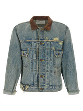 PALY Blue Cotton Denim Jacket