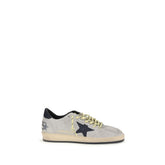 Golden Goose Gray Calf Leather Bos Taurus Sneakers - EU41/US8