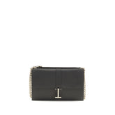 Tom Ford Black Calf Leather Bos Taurus Shoulder Bag