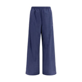 Balenciaga Blue Cotton Athletic Pants
