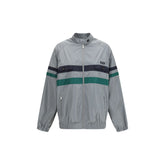 Miu Miu Gray Polyester Shell Jacket
