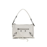 Balenciaga White Lamb Ovis Aries Aries Handbag