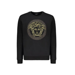 Versace Black Cotton Sweatshirt