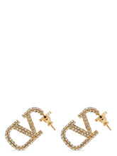 Valentino Garavani Gold Brass Earrings