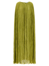 FEDERICA BONIFACI Bicolor Silk Long Dress