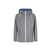 Herno Gray Virgin Wool Shell Jacket