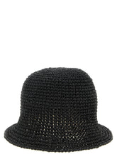 Maison Michel Black Papier Bucket Hat