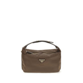 Prada Brown Recycled Polyamide Shoulder Bag