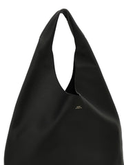 A.P.C. Black Calfskin Shoulder Bag