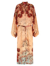 F.R.S. - FOR RESTLESS SLEEPERS Multicolor Silk Long Dress