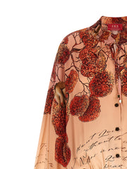 F.R.S. - FOR RESTLESS SLEEPERS Multicolor Silk Long Dress