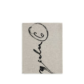 MM6 Gray Wool Oves Aries Scarf