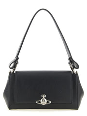 Vivienne Westwood Black Polyethylene Shoulder Bag