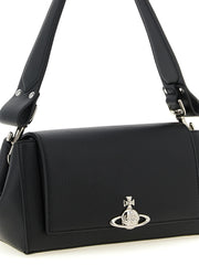 Vivienne Westwood Black Polyethylene Shoulder Bag