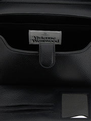 Vivienne Westwood Black Polyethylene Shoulder Bag