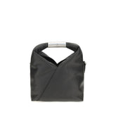 MM6 Black Calf Leather Bos Taurus Shoulder Bag