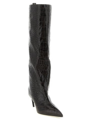 The Attico Brown Bovine Leather Over The Knee