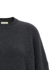 Khaite Gray Cashmere Cardigan