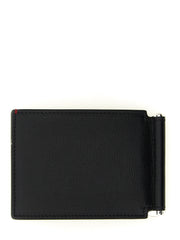 Brunello Cucinelli Black Goatskin Money Clip