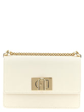 Furla White Calfskin Crossbody Bag