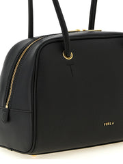 Furla Black Calfskin Handbag