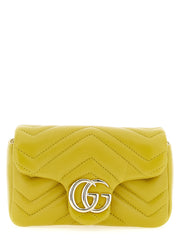 Gucci Bicolor Lamb Leather Shoulder Bag