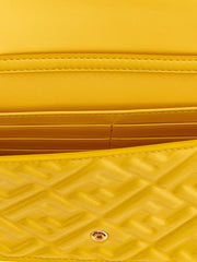 Fendi Bicolor Lamb Leather Cardholder