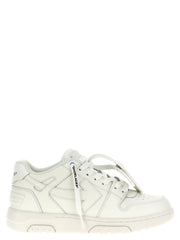 Off-White White Calfskin Low Top Sneakers