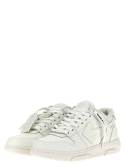 Off-White White Calfskin Low Top Sneakers
