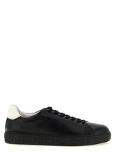 Versace Bicolor Calfskin Low Top Sneakers