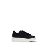 Alexander McQueen Blue Calf Leather Bos Taurus Chunky Sneakers